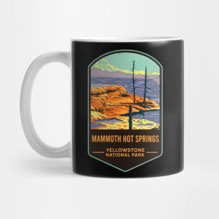 Mammoth Hot Springs Yellowstone National Park Mug